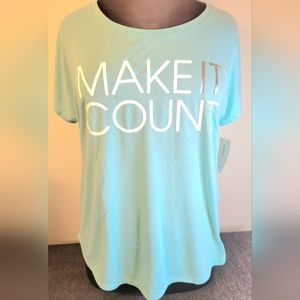 NWT Size 0x Style & Co. Lightweight Short Sleeve Shirt